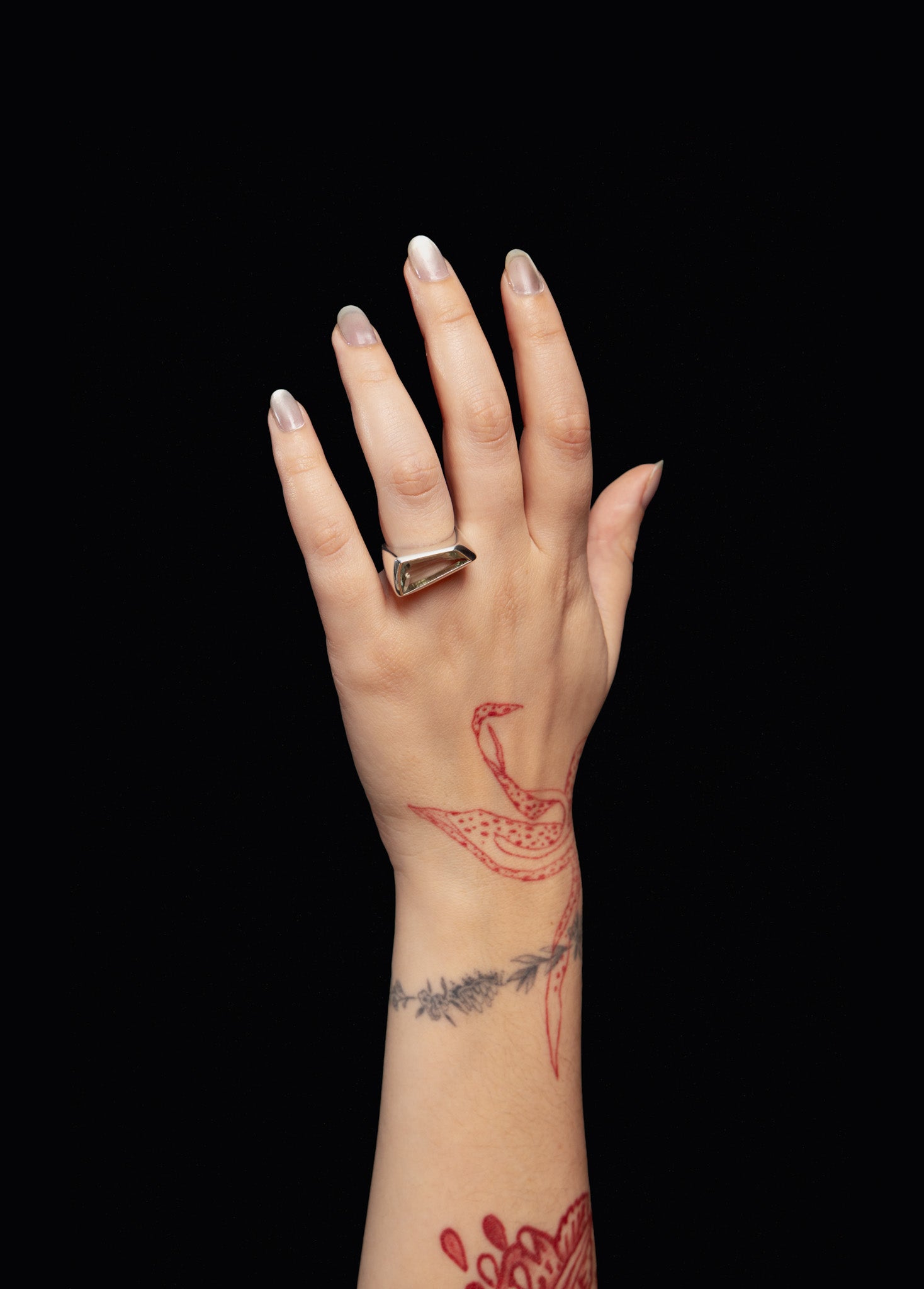 Misfit 925 Amethyst Ring